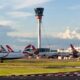 Heathrow airport airplanes