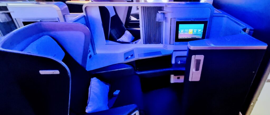 British Airways first class