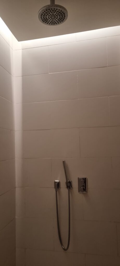 Pearl lounge shower