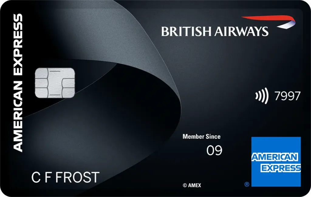 BA American express Premium Plus card