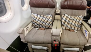 Etihad a320 business class seat