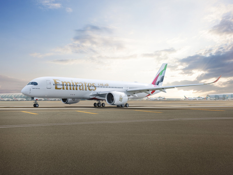 a large airplane on a runway