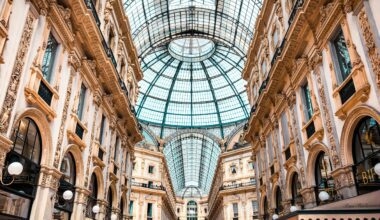 a glass roof of Galleria Vittorio Emanuele II Nectar American Express Credit