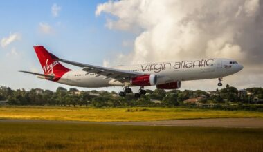 a plane taking off from a runway Virgin Atlantic Flying Club guide