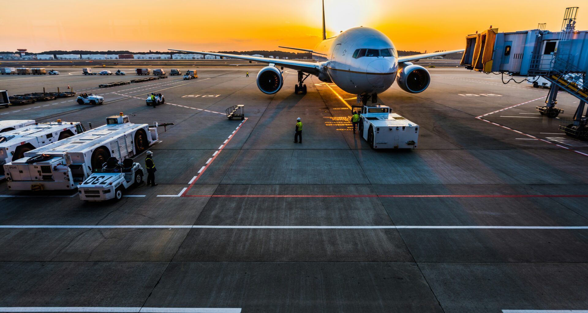 an airplane on the runway Heathrow Fast Track Arrivals