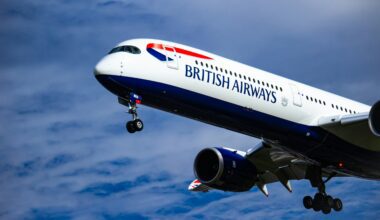 a plane in the sky British Airways Avios bonus